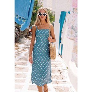 Faithful the Brand Katergo Dress Blue